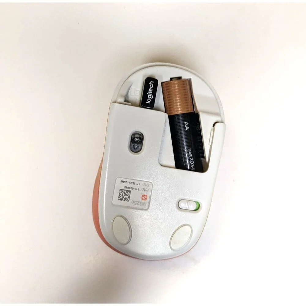 Logitech M325c Wireless Mouse Ice Cream Design Cute Graphic USB Receiver TESTED